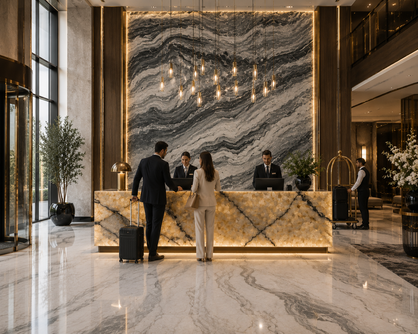 Reception and Foyers